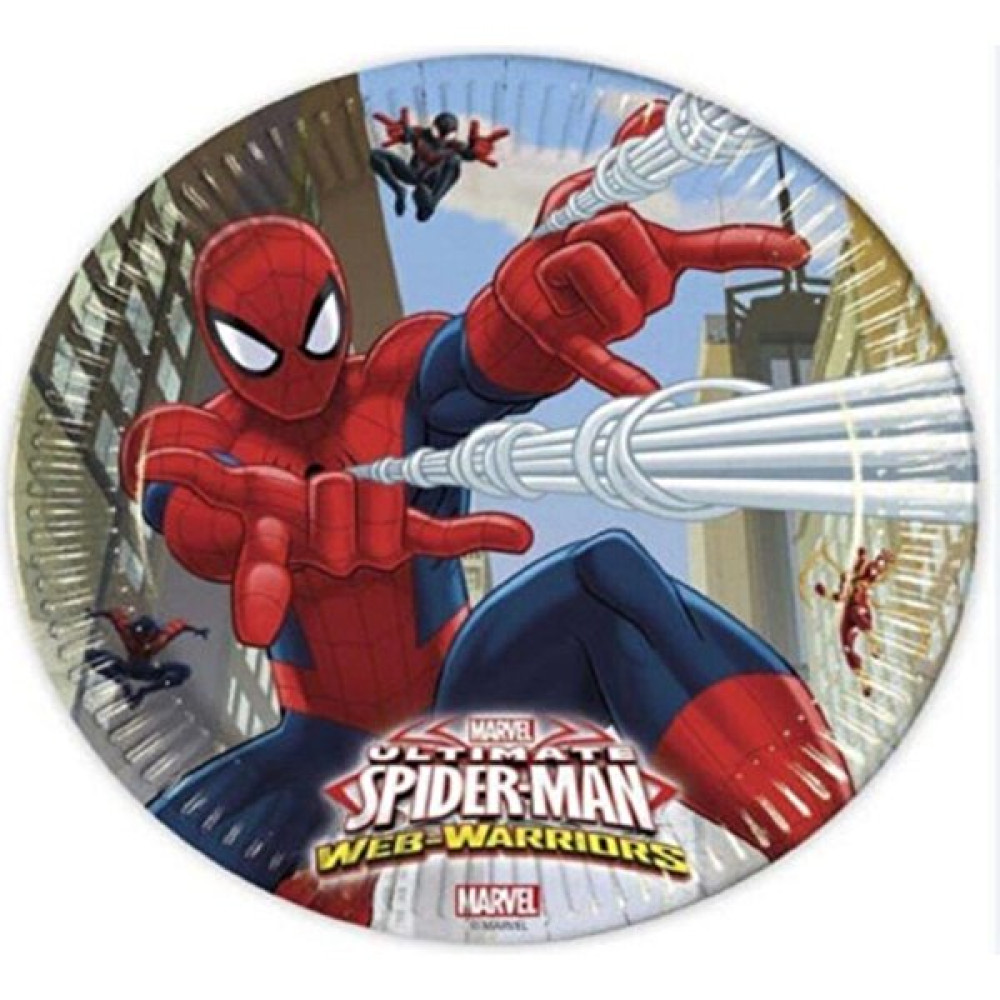 Bal10 Dünyası Spiderman Örümcek Adam Doğum Günü Tabak 8 Adet Oyuncak Fiyatı