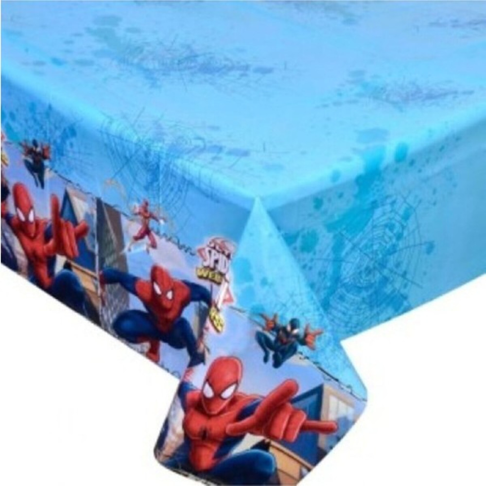 Bal10 Dünyası Spiderman Örümcek Adam Kullanat Plastik Masa Örtüsü 120*180 cm Oyuncak Fiyatı