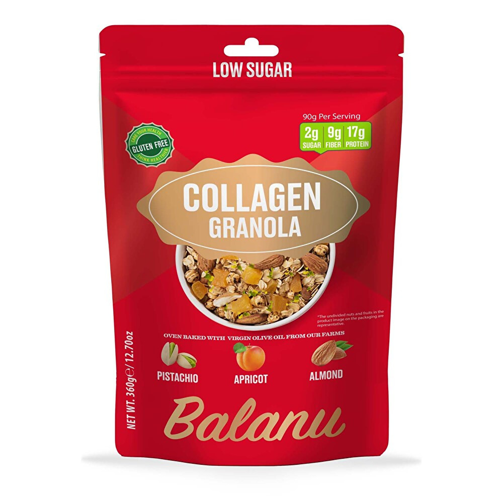 Balanu Glutensiz Kolajen Granola 360 g Diğer Fiyatı