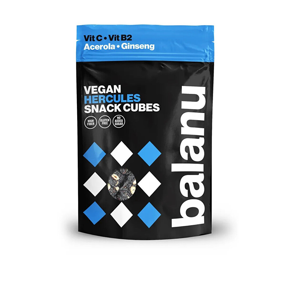 Balanu Hercules Organik Vegan Fındıklı Atıştırmalık Küpler 60 g Fit & Form Fiyatı