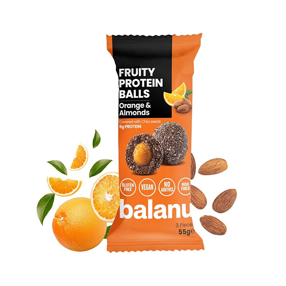 Balanu Meyveli Protein Topları Portakallı 55 g Granola ve Bar Fiyatı
