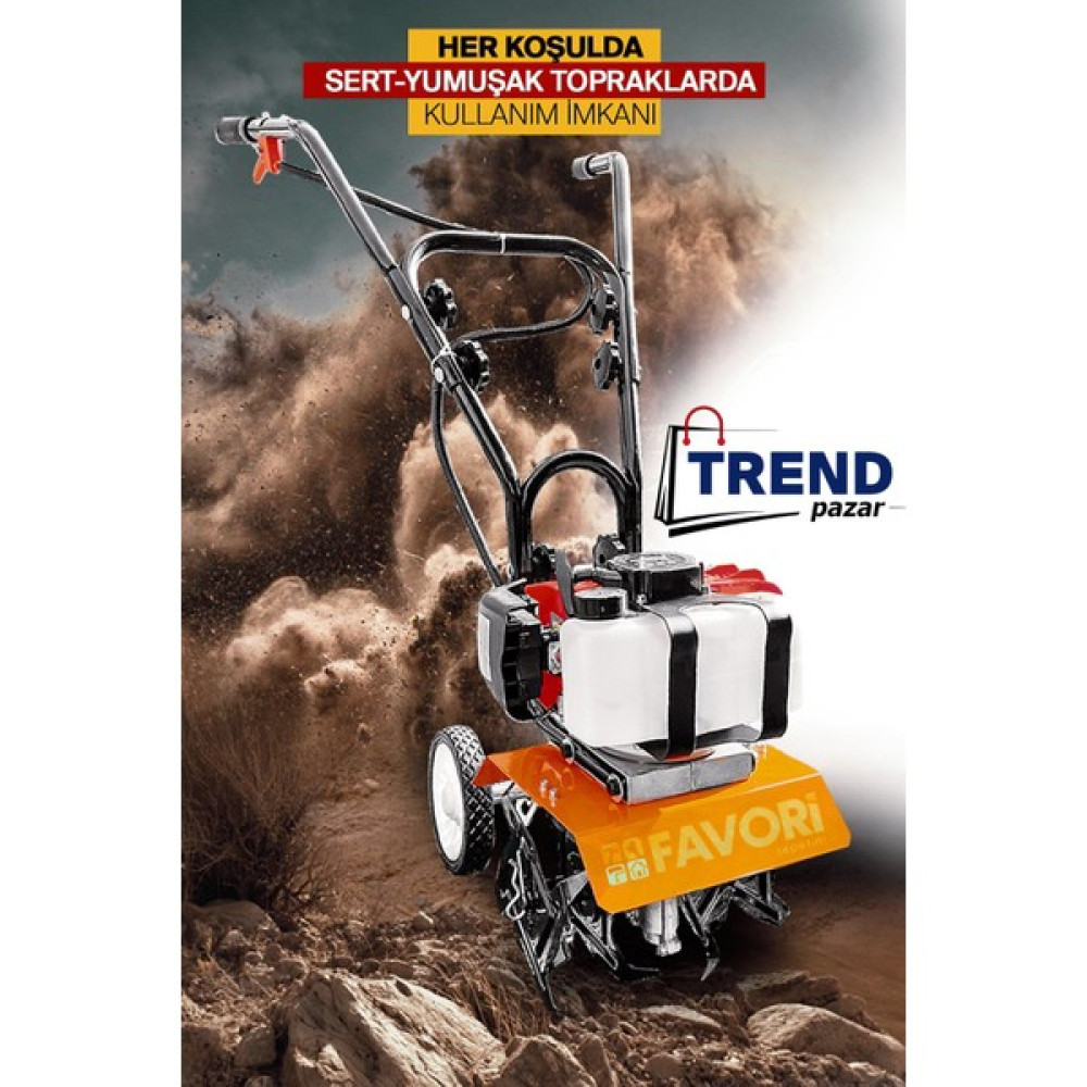 Balatlı BLT-TM-GR-8005-52CC Benzinli Mini Çapa Makinesi Çapalama Makinesi Fiyatı