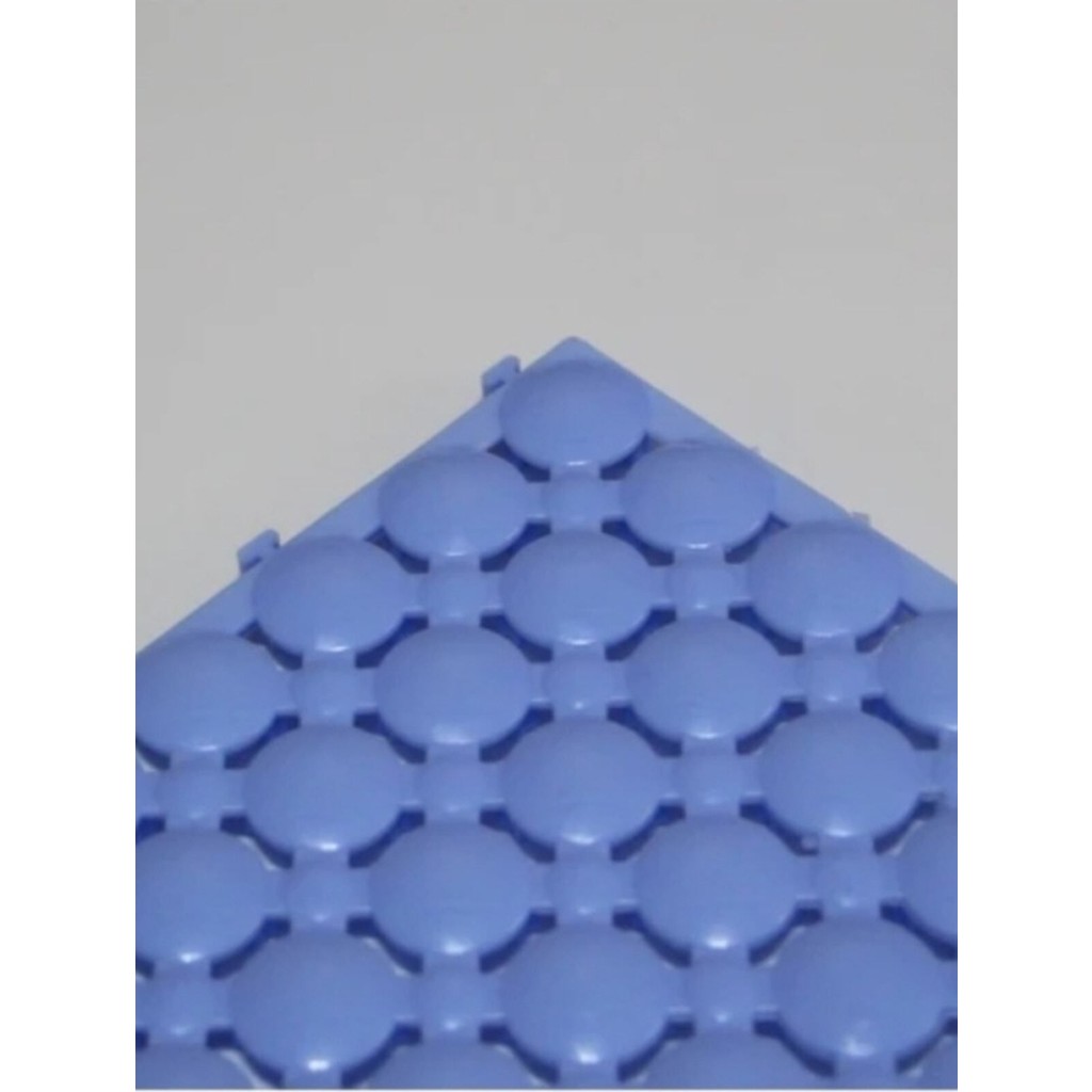 Balban Ticaret 2 Adet 33 x 33 x 1,5 cm Ortopedik Plastik Yer Karosu, Geçkili Paspas, Islak Zemin Izgarası, Açık Mavi Araca Özel Paspaslar Fiyatı