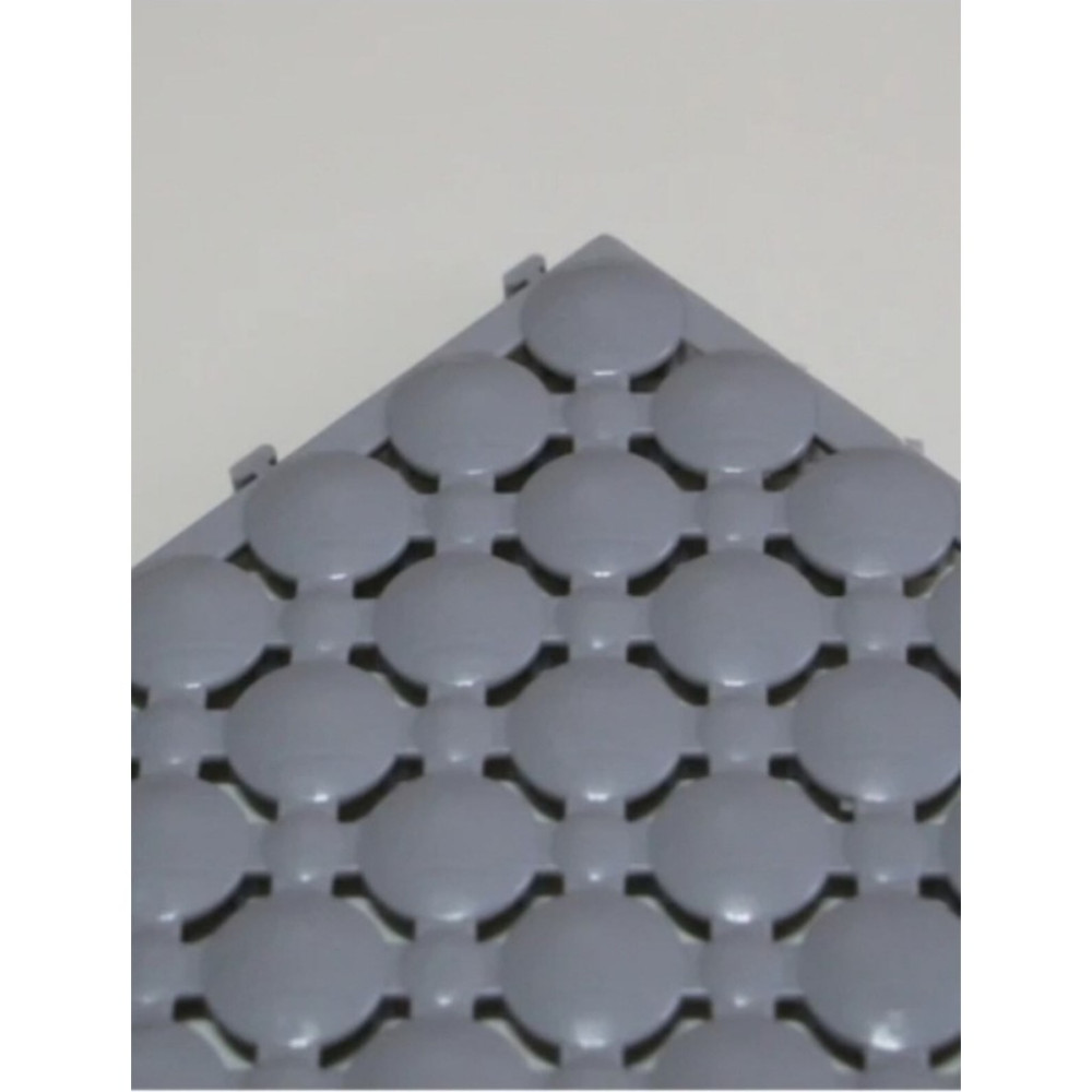 Balban Ticaret 3 Adet 33 x 33 x 1,5 cm Ortopedik Plastik Yer Karosu, Geçkili Paspas, Islak Zemin Izgarası, Gri Araca Özel Paspaslar Fiyatı