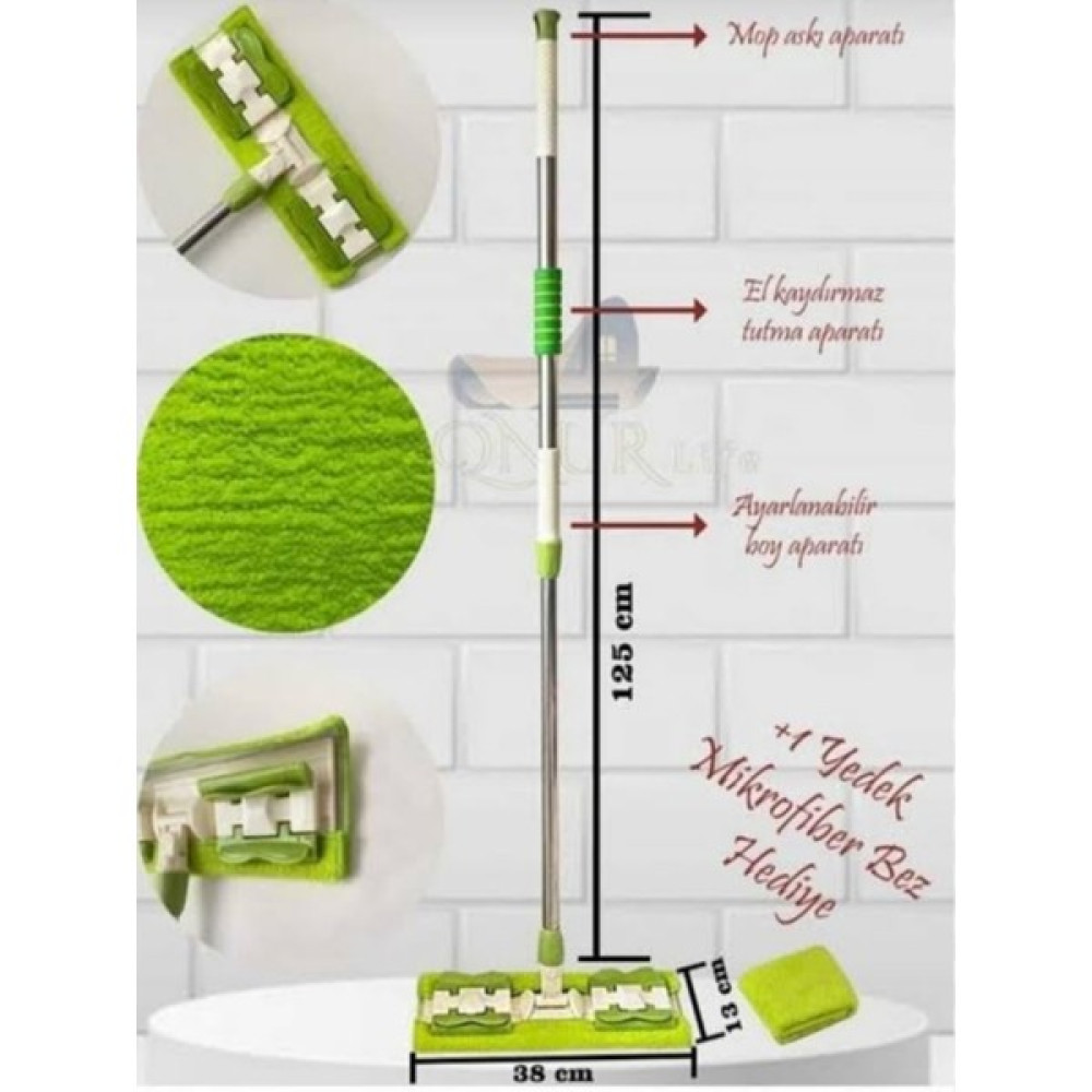 Balban Ticaret Sihirli Mop - Teleskobik Mop Ev Temizliği Fiyatı