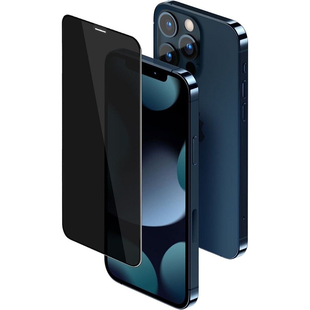 Balerion Apple Iphone 12 Hayalet Tam Kaplayan Ekran Koruyucu Kırılmaz Cam - Siyah Cep Telefonu Ekran Koruyucusu Fiyatı
