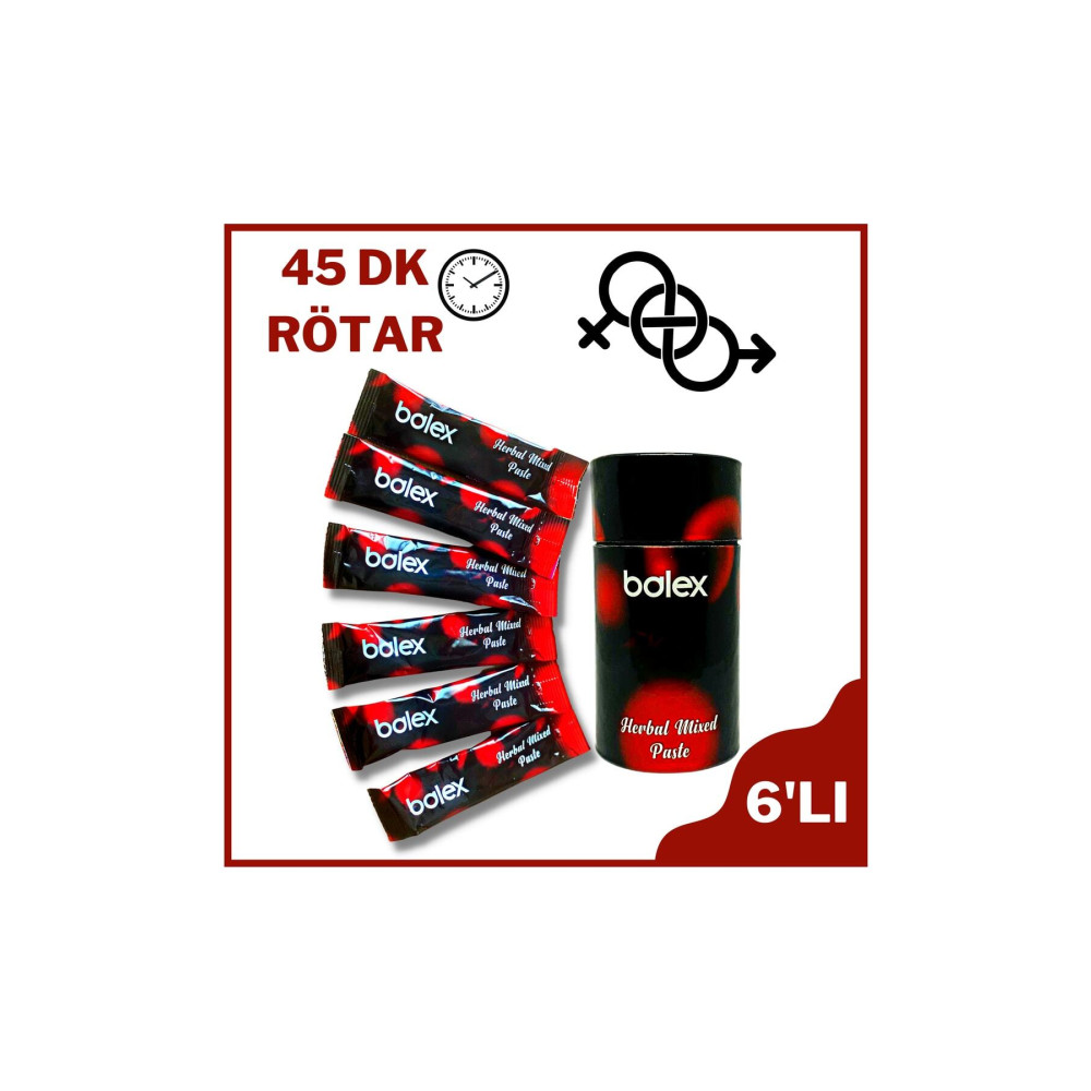 BALEX 6*10 gr *geciktirici Etkili*sertleştirici Bitkisel Karışımlı Macun % 100 Memnuniyet Garantisi Bal ve Reçel Fiyatı