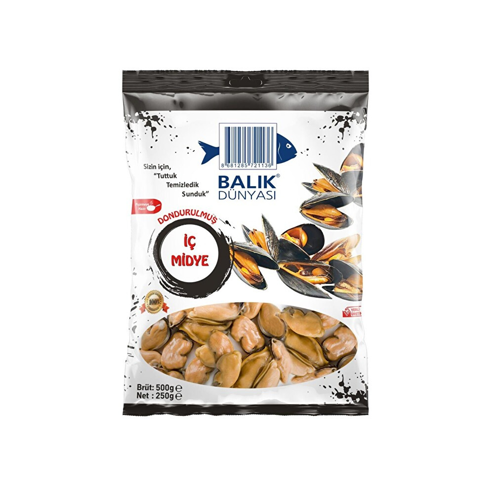 Balık Dünyası Et Midye 500 Gr Deniz Ürünü Fiyatı