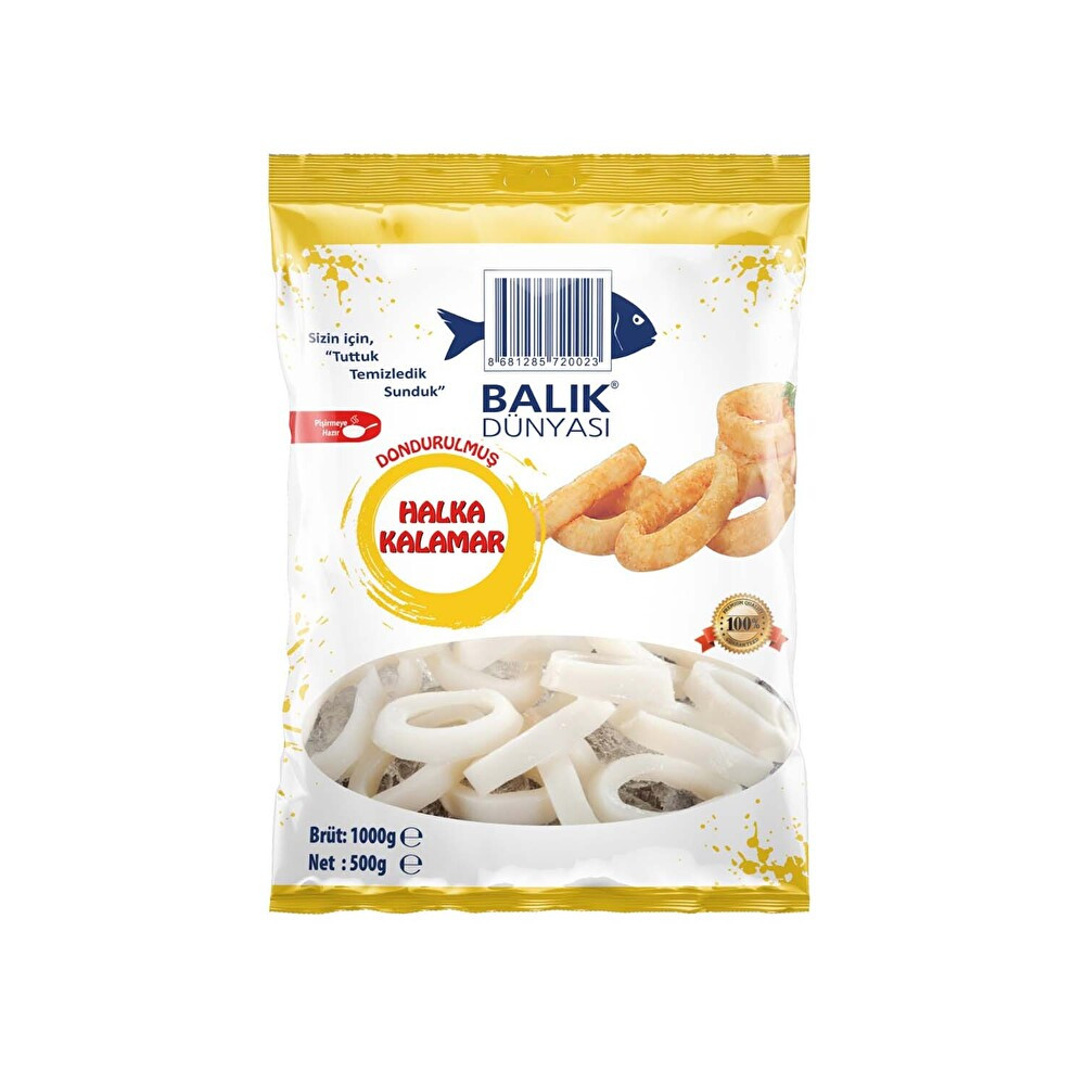 Balık Dünyası Halka Kalamar 1000 Gr Deniz Ürünü Fiyatı