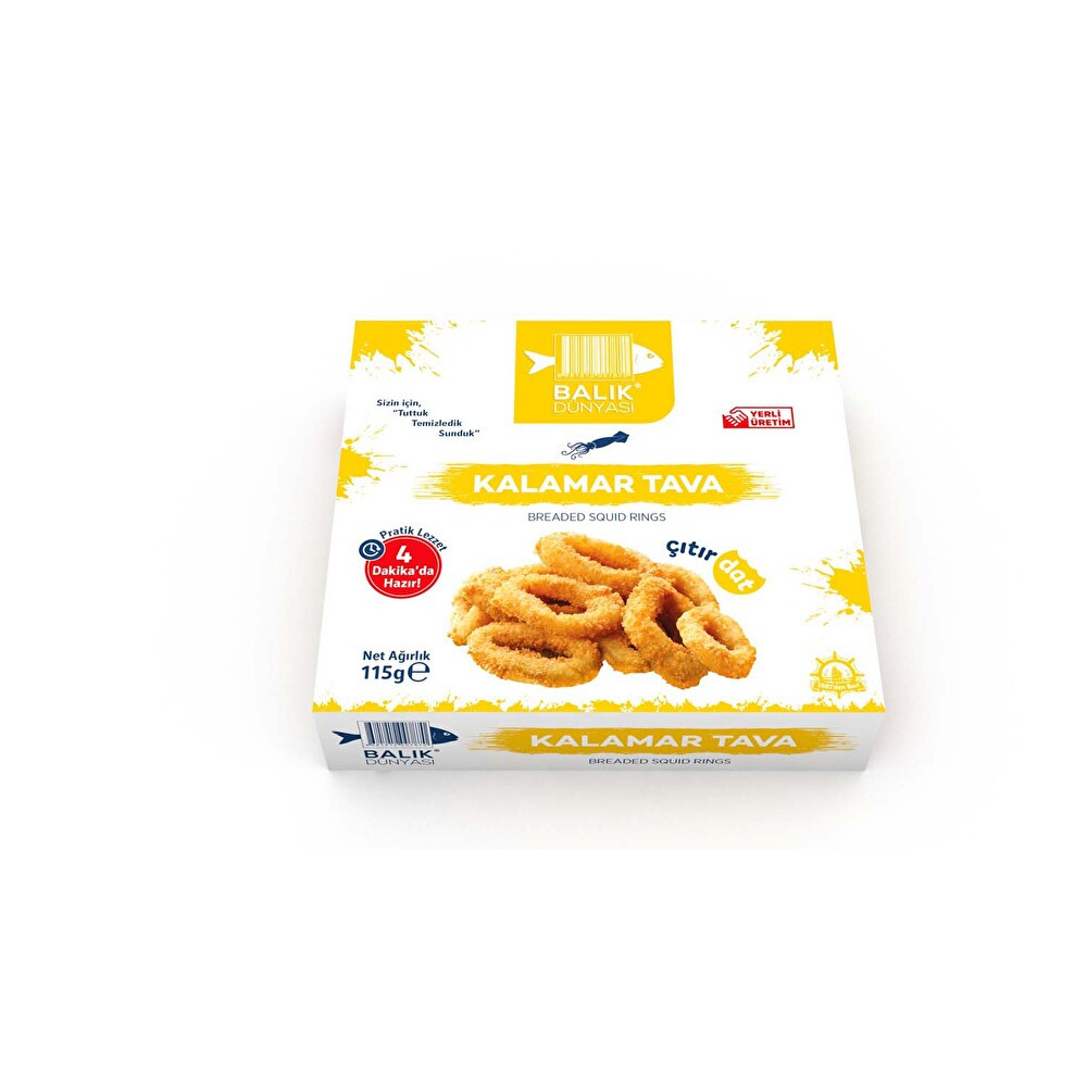 Balık Dünyası Pane Kalamar Tava 115 g Tencere / Tava Setleri Fiyatı