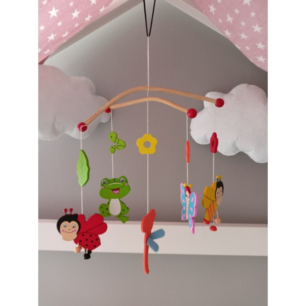 Balık Hediyelik Bebek Beşik Süsü Dönence –organik Dekorasyon MONTESSORİ-2003 Bebek Oyuncakları Fiyatı
