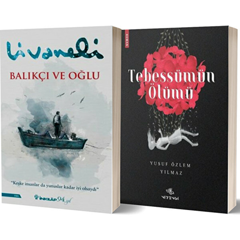 Balıkçı ve Oğlu - Tebessümün Ölümü 2 Kitap Set - Zülfü Livaneli Edebiyat Fiyatı