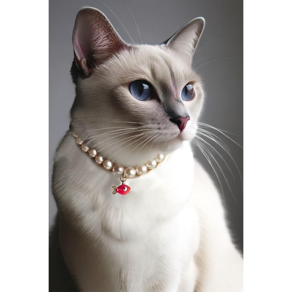 Balıklı kedi kolyesi İncili kedi kolyesi Oto Boyaları Fiyatı