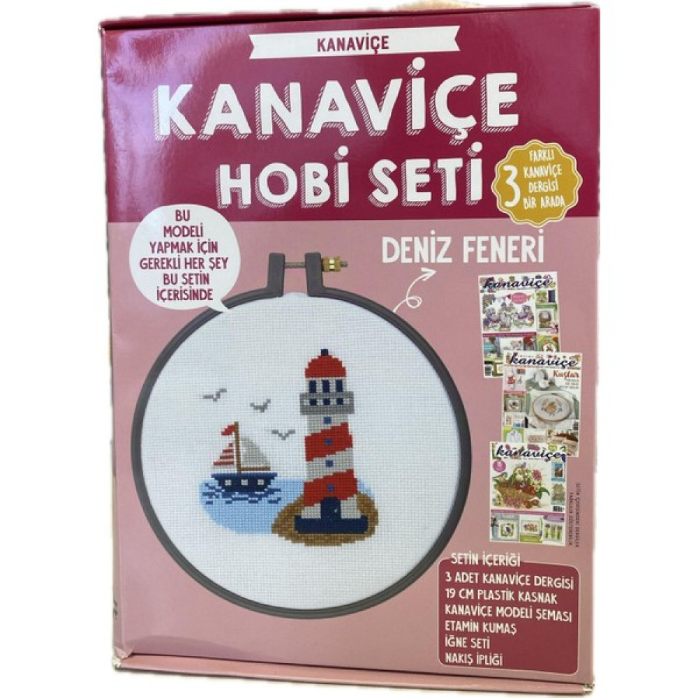 Balım Örgü Evi Kanaviçe Dergisi 3farklı Sayı ve Kanaviçe Nakışı Kiti Deniz Feneri Hobi Seti Tüm Malzemeler Ile Oyun & Hobi Fiyatı