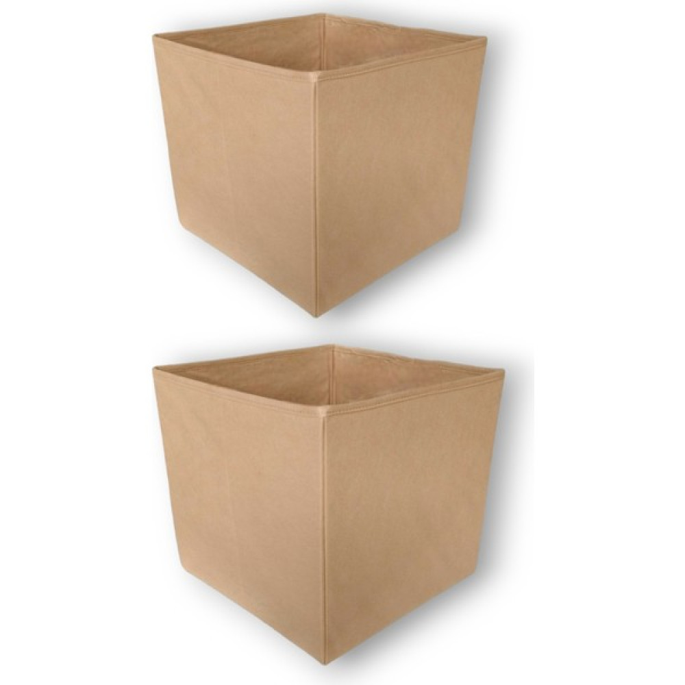 Balkan Room 2 Adet Çok Amaçlı Dolap Içi Düzenleyici Kutu Dekoratif Saklama Kutusu Raf Organizer Large (30X30X30CM) Eşya Saklama Kutusu Fiyatı