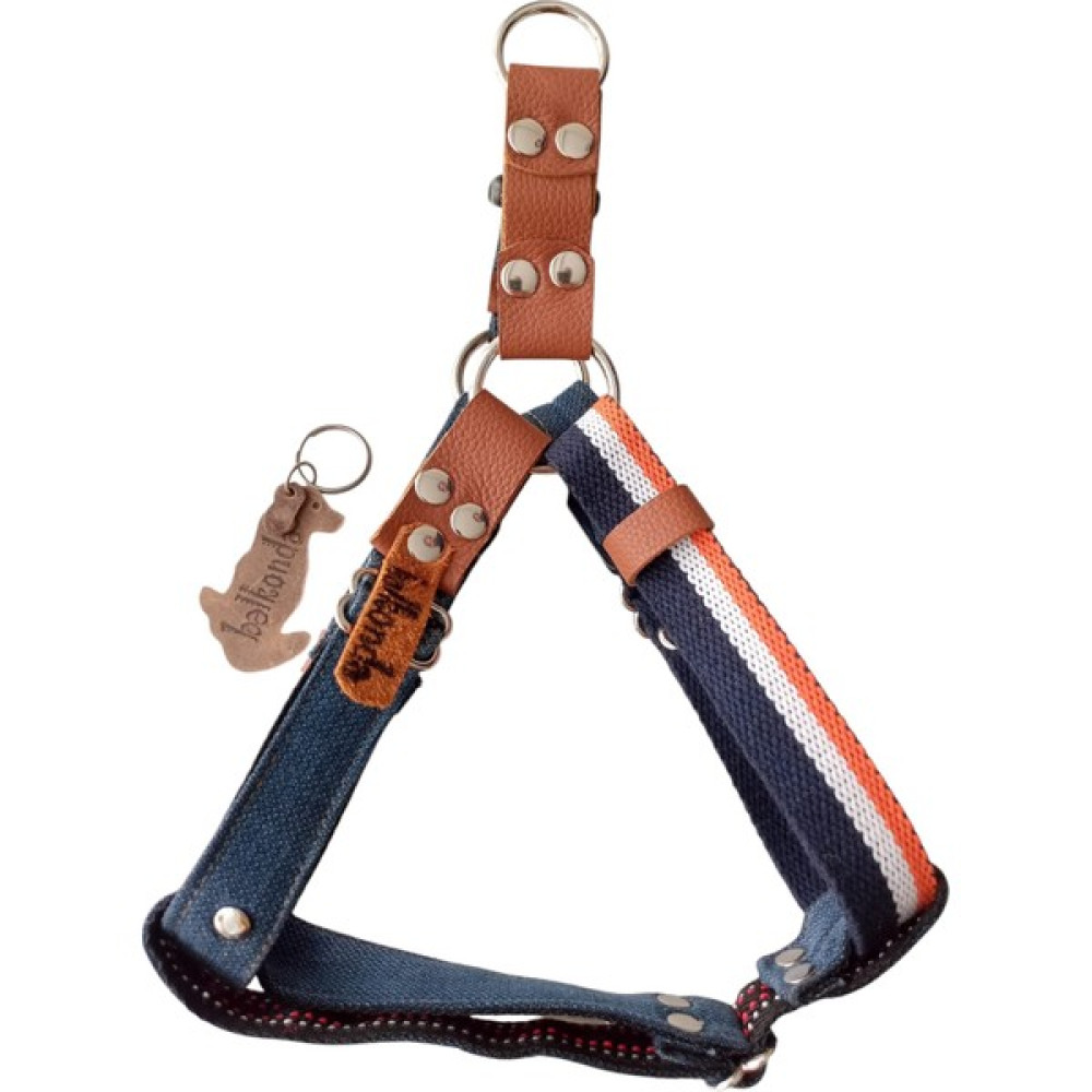 Balkonda Köpek Göğüs Tasması Orta Irk Deri Renkli Kolon Göğüs Ölçüsü:45-75cm Ayarlamalı Dog Harness Gt5-28 Evcil Hayvan Ürünleri Fiyatı