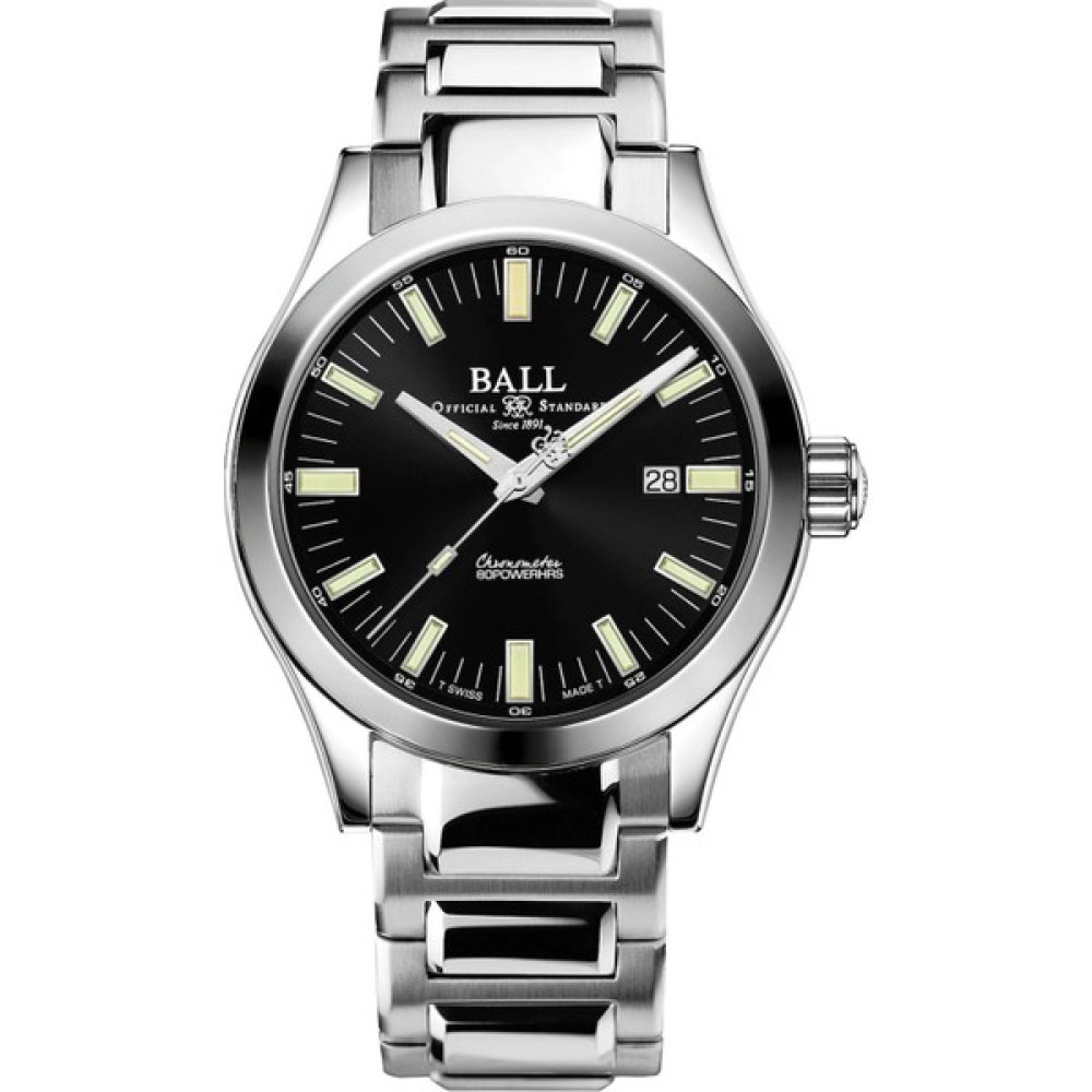 Ball NM2128C-S1C-BK Erkek Kol Saati - Gümüş Kol Saatleri Fiyatı