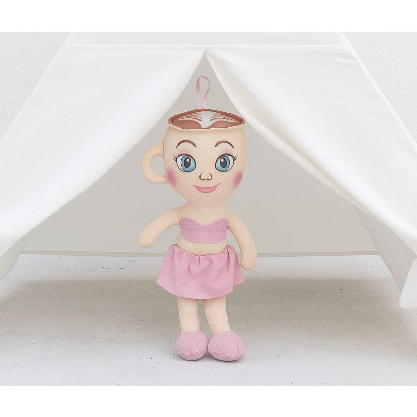 Ballerina Cappuccino Peluş Yumuşak Sevimli Uyku Arkadaşı Hediyelik 40 cm Anne Bebek Oyuncak Fiyatı