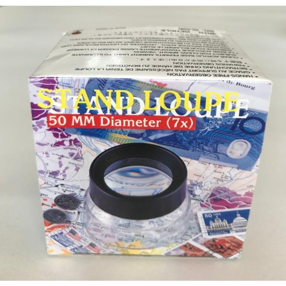 Balloon Stand Lup Büyüteç 7x Büyütmeli Cetvel Göstergeli 50 mm Çaplı Büyüteç Fiyatı