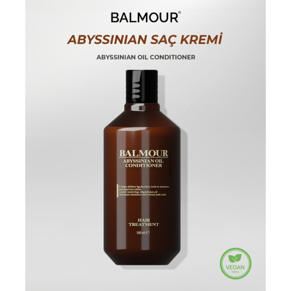 Balmour Abyssinian Oil Onarıcı Keratin Saç Kremi 500 ml Şampuan ve Saç Kremi Fiyatı