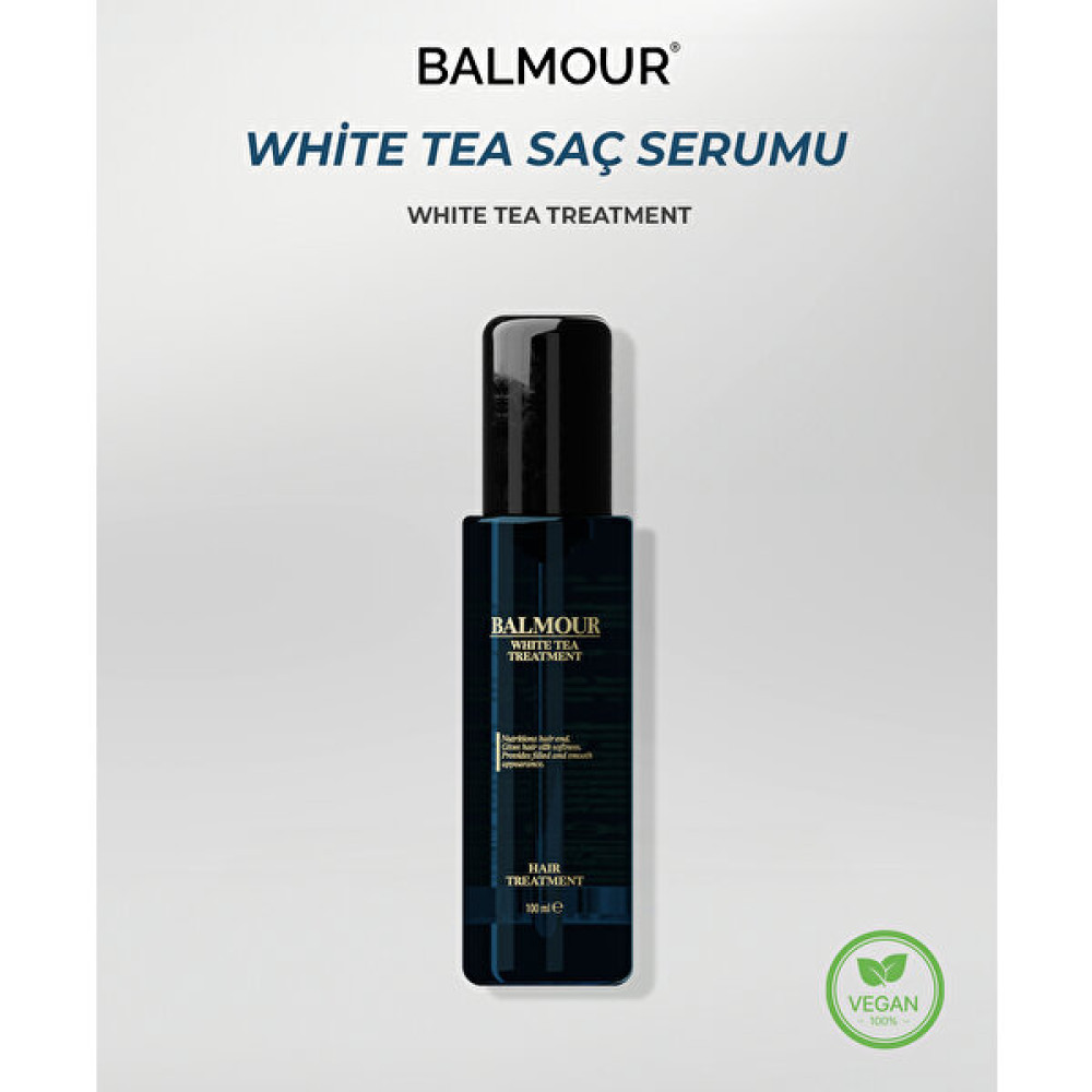 Balmour Vegan White Tea Kırık Uç Önleyici Saç Serumu 100 ml Saç Bakım Maskeleri & Serumlar & Spreyler Fiyatı