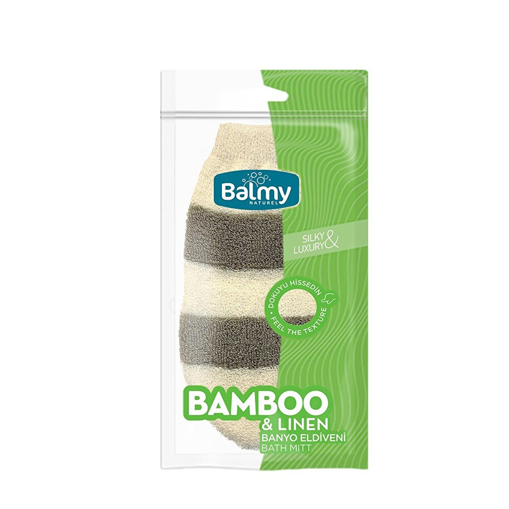 Balmy Naturel Bambu Keten Banyo Eldiveni Vücut Bakımı Fiyatı