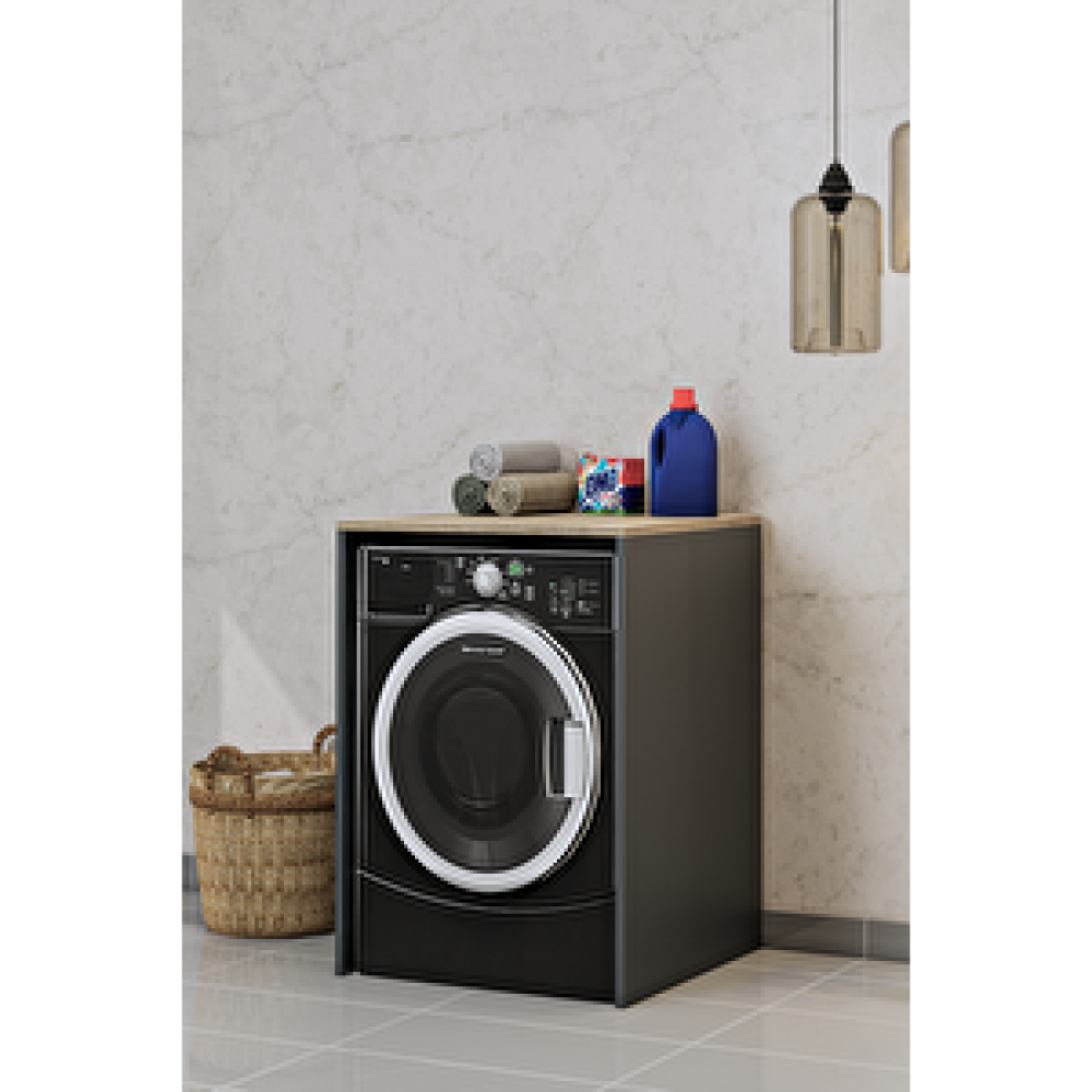 Balneom Çamaşır Makinesi Dolabı Antrasit Bn 2 Banyo Dolabı / Mobilyası Fiyatı