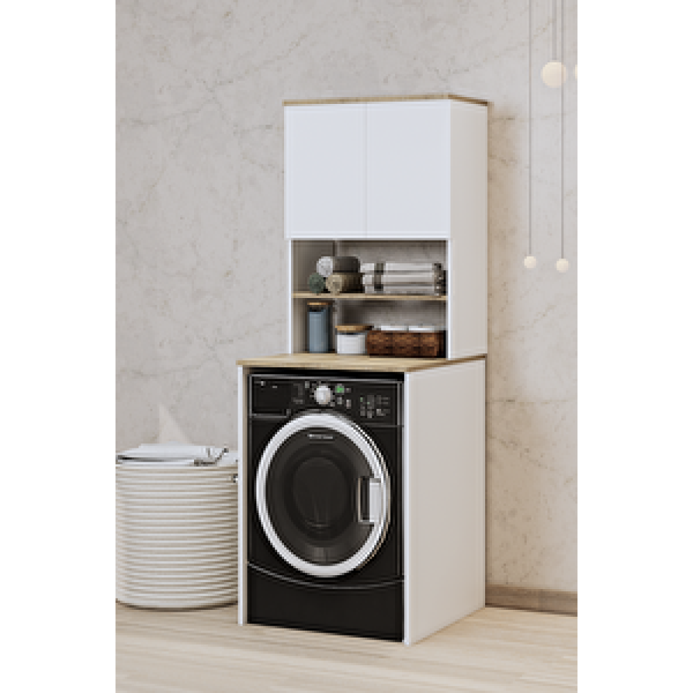 Balneom Üst Dolaplı Çamaşır Makinesi Dolabı Bn 6 Banyo Dolabı / Mobilyası Fiyatı