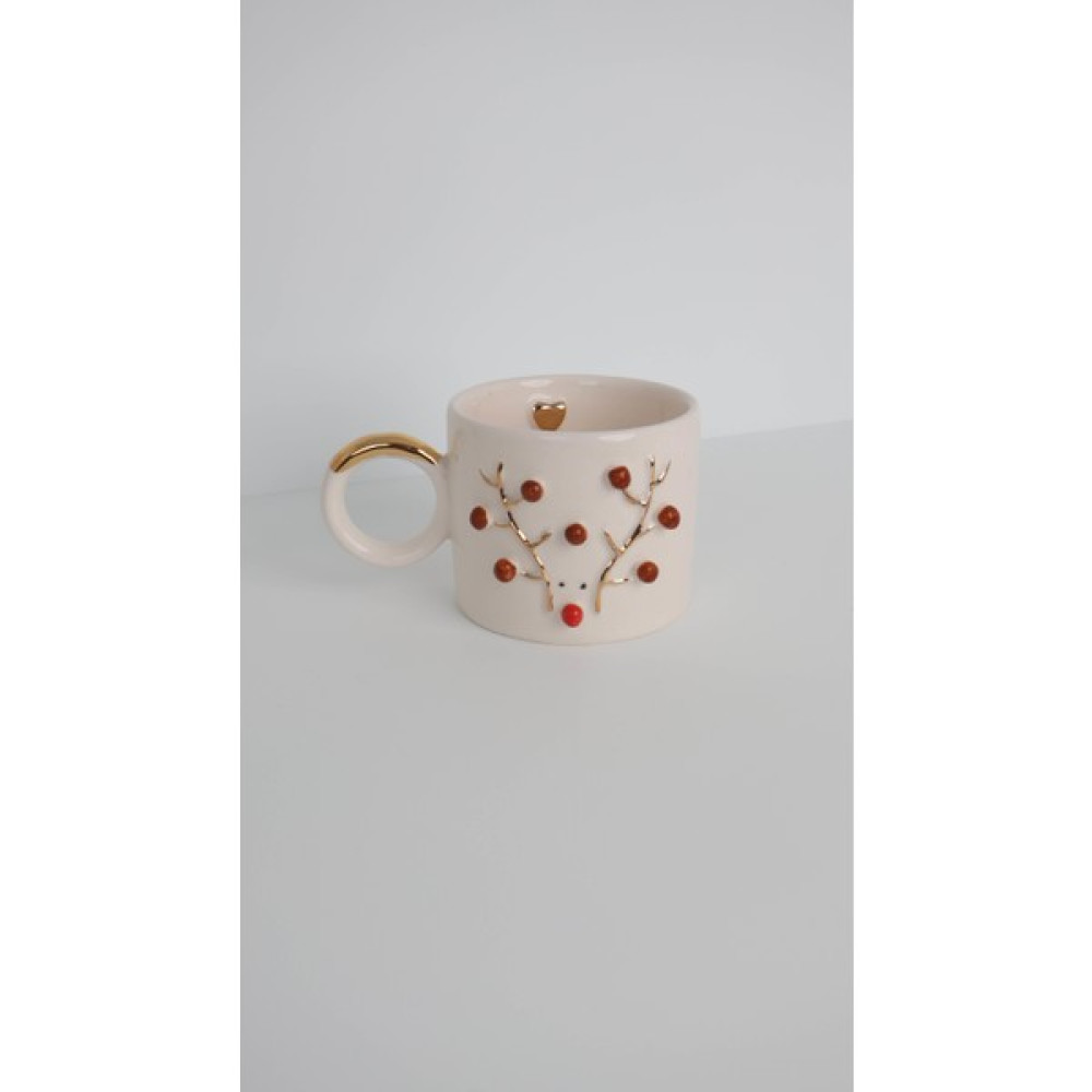 Balooun Atelier Deer (Brown) Fincan - Açık Kahve Fincan / Bardak / Kahve Takımı Fiyatı