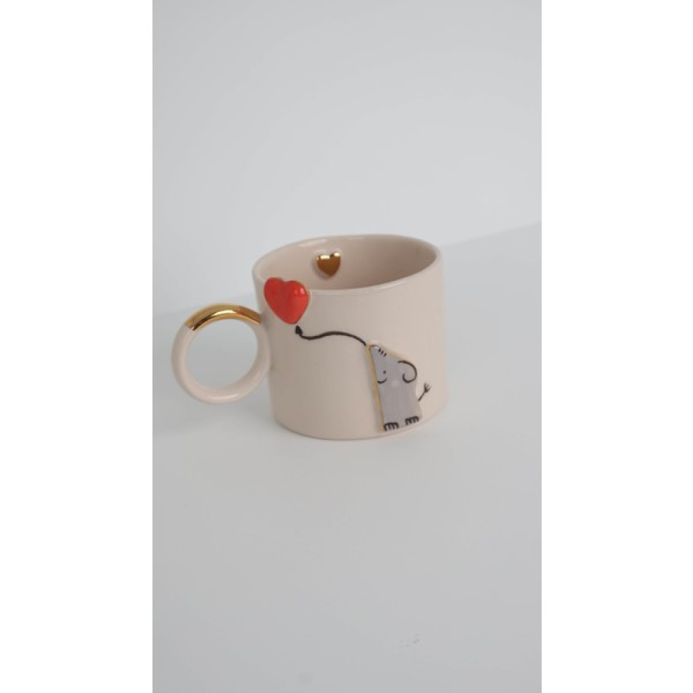 Balooun Atelier Lovely Fincan - Beyaz Fincan / Bardak / Kahve Takımı Fiyatı