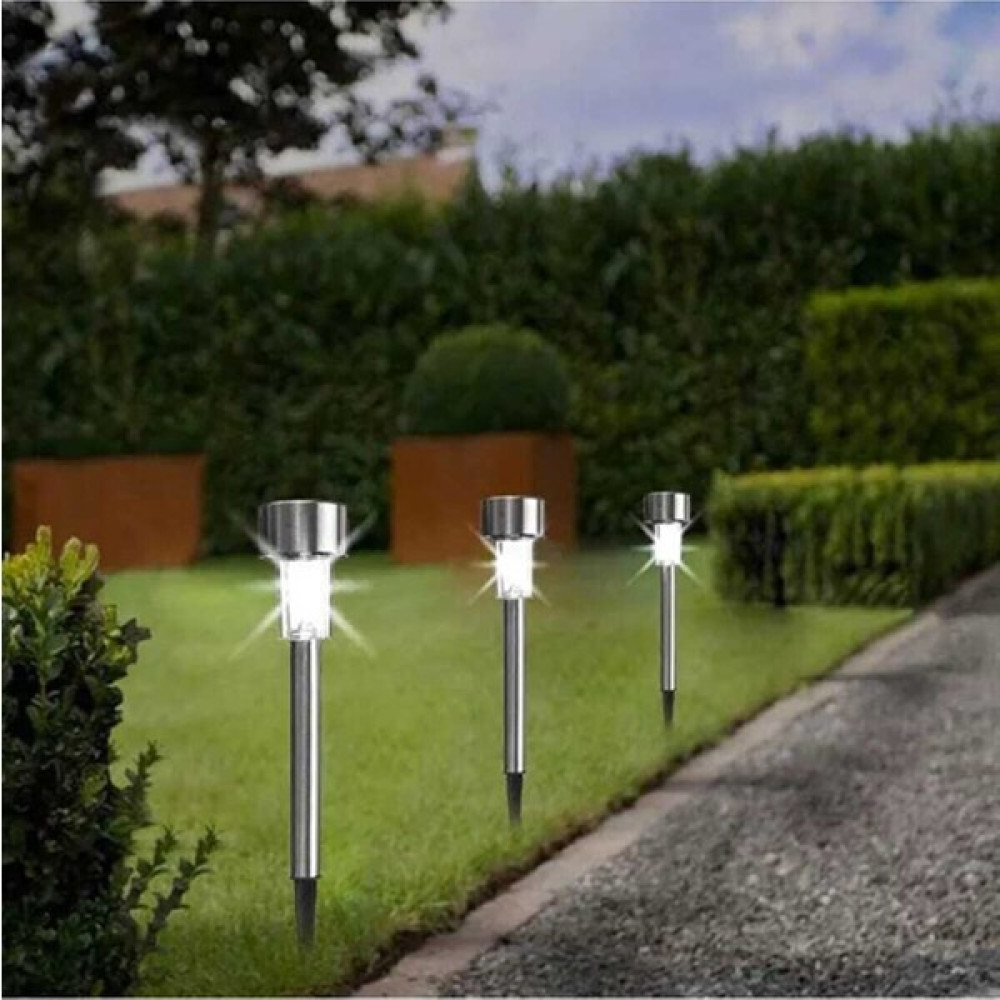 Balp 2 Adet Güneş Enerjili Aydınlatma Solar Saplama Bahçe Lamba 28 cm - Beyaz Dış Mekan & Bahçe Oyuncakları Fiyatı