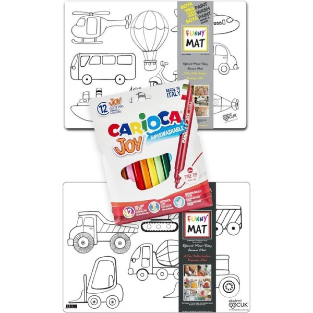 Balp Store Funny Mat Boyama Seti (14 Parça) Set-3 - 14 PARÇA Yardımcı Malzeme Fiyatı