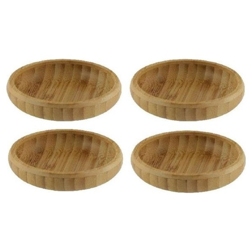 Balsa Bambu Çerezlik 4'lü Set Kase Fiyatı
