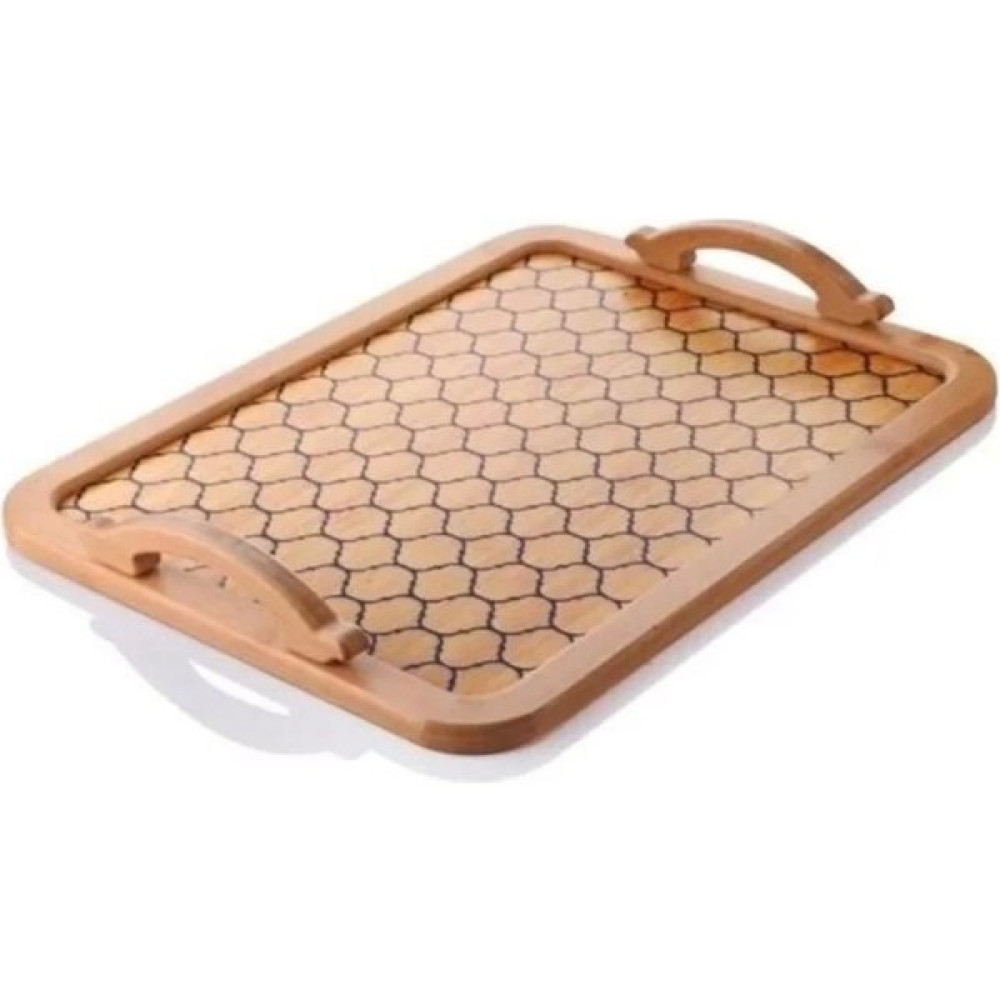 Balsa Dt3930 Desenli Bambu Tepsi 39x30 Cm Servis Tepsisi Fiyatı