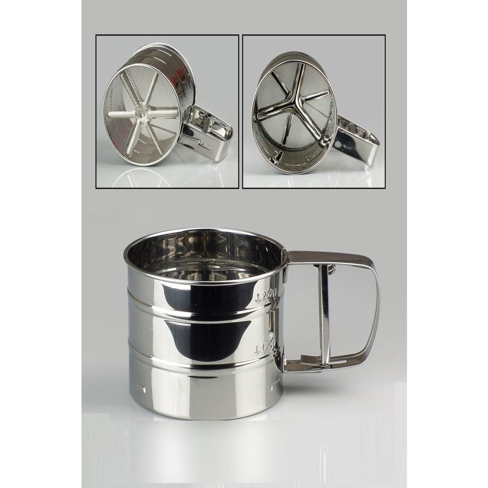 Balsa Grup Paslanmaz Metal Un Ve Şeker Eleği 250 Gr Kapasiteli Pratik Elek Mutfak Gereçleri Fiyatı