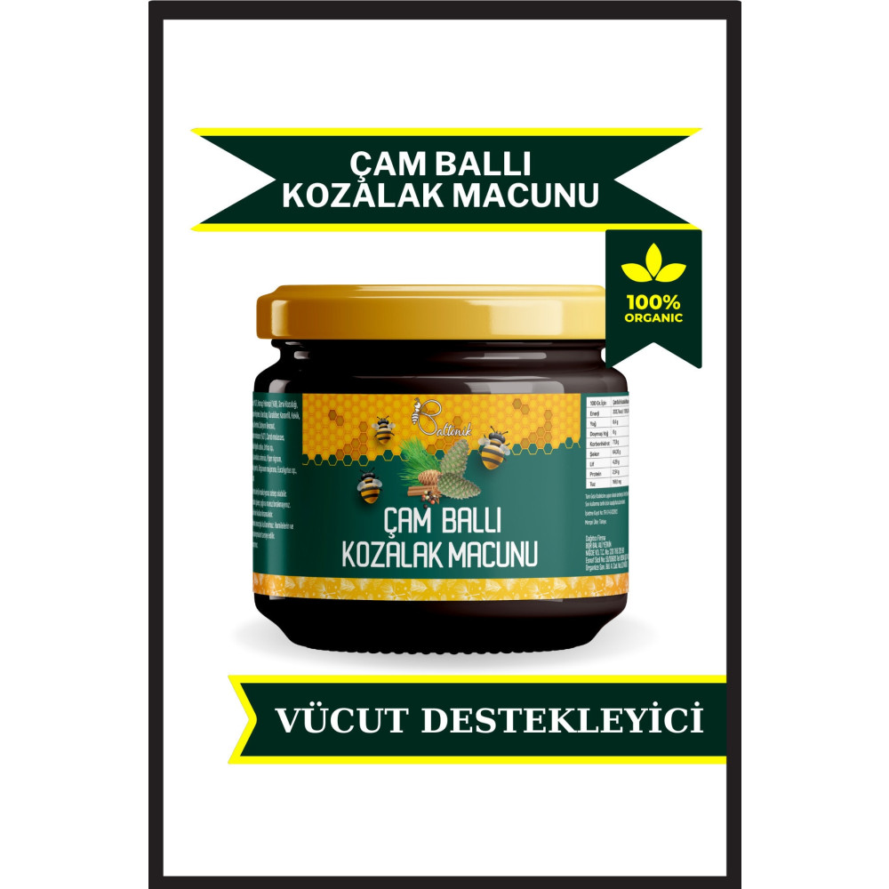 Baltonik Arı Sütlü Ve Ballı Özel Çam Kozalak Macumu Bal ve Reçel Fiyatı