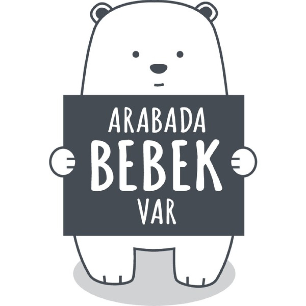 Baluna Arabada Bebek Var Ayıcık Araba Sticker Arabada Bebek Var Fiyatı