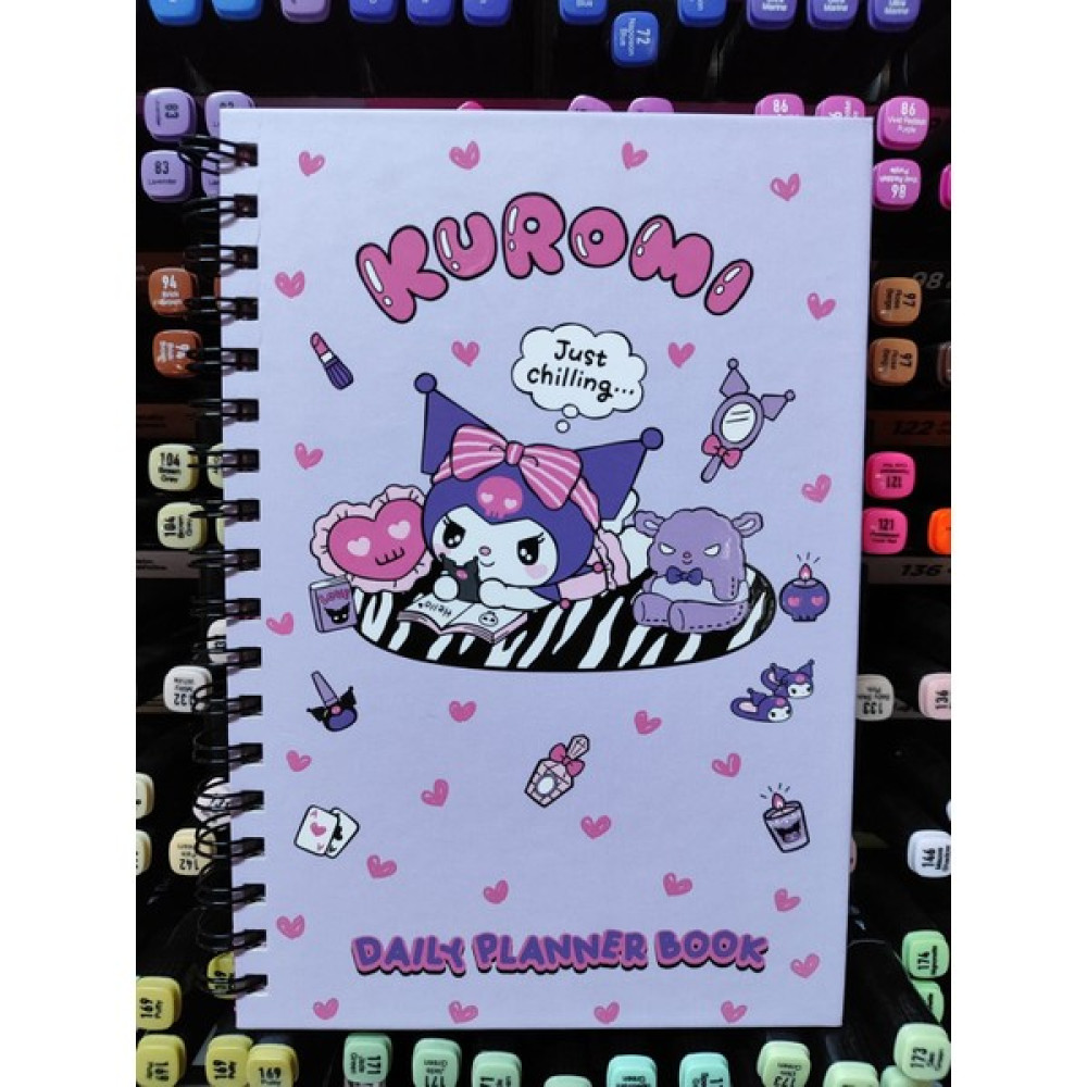 Bam Kuromi Haftalık Planlayıcı Defter Spiralli Defter Fiyatı