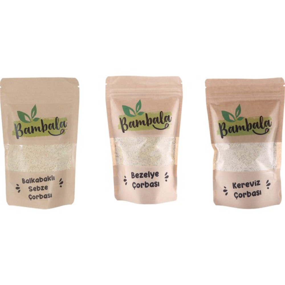 Bambala 3'lü - Glutensiz Sebze ve Bakliyatlar! Bebek Beslenme Gereçleri Fiyatı
