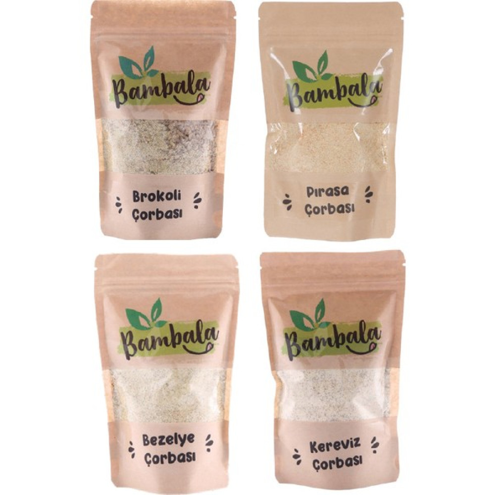 Bambala +8 Ay Bebek Çorbası Paketi Temiz Içerikli, Koruyucu Katkı Maddesi Içermez. Bebek Beslenme Gereçleri Fiyatı