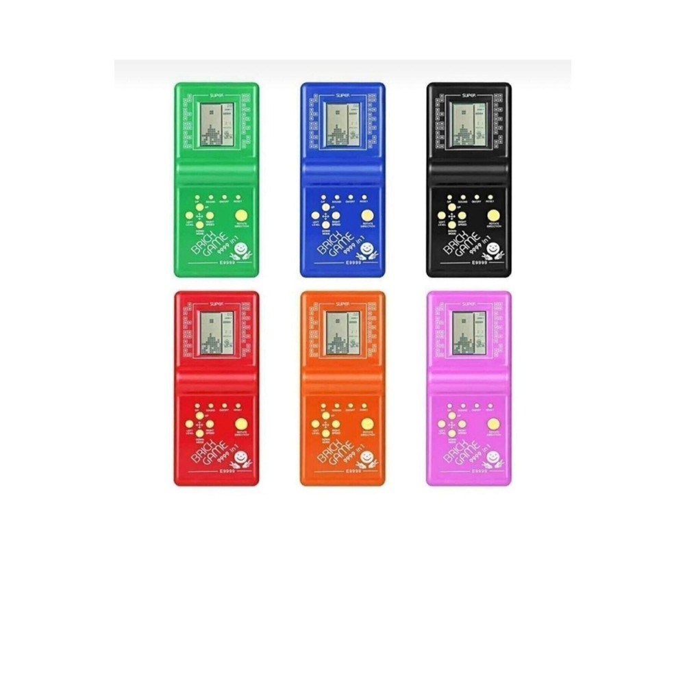 BambaPaw Gameboy El Konsolu Renkli Pilli Tetris Nostaljik Oyuncak Tetris Karışık Renk Pil Eğitici Oyuncak Fiyatı