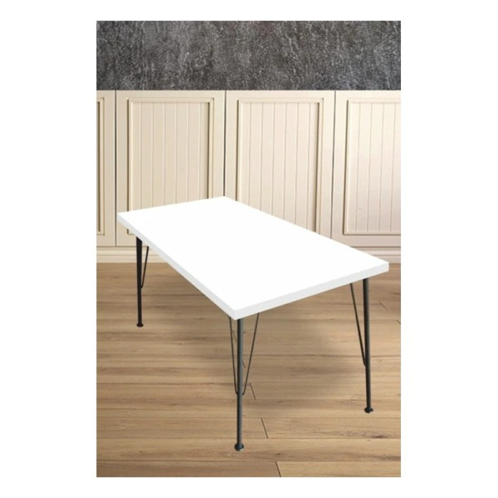 Bambeds Mobilya 60X120 Dekoratif Mutfak Masası Beyaz Yemek & Mutfak Masası Fiyatı