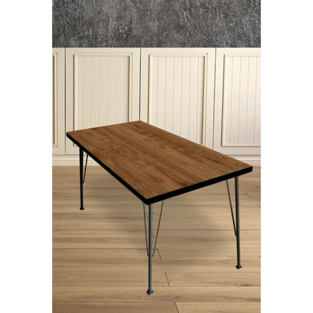 Bambeds Mobilya 60X90 Dekoratif Mutfak Balkon Masası Ceviz Yemek & Mutfak Masası Fiyatı