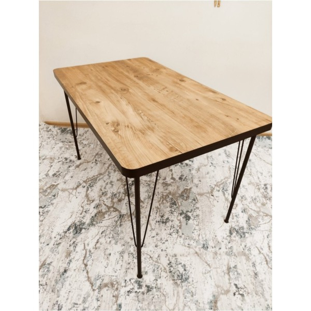 Bambeds Mobilya Atlantik Çam Desen Oval 60X120 Yemek Masası Yemek & Mutfak Masası Fiyatı