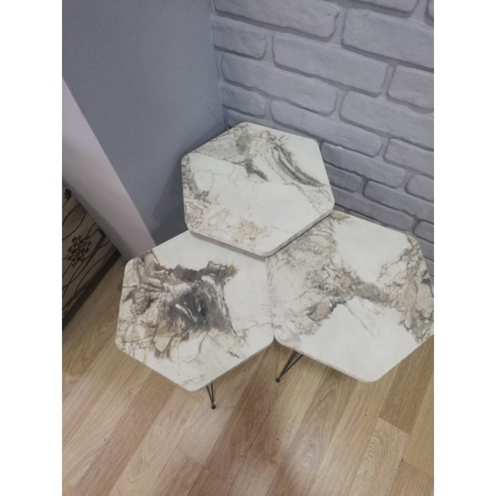 Bambeds Mobilya Efes Petek Zigon Takımı Zigon Sehpa Fiyatı