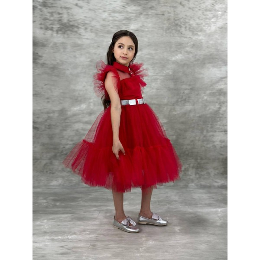Bambi Kids Omuz Detaylı Mezuniyet ve Balo Elbisesi Çocuk Abiye 327228 Elbise Fiyatı