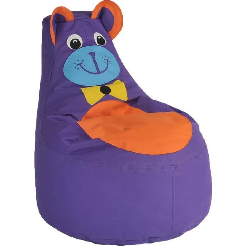 Bambi Toys Ayı Figürlü Armut Koltuk Mor Imperteks Armut Koltuk Fiyatı