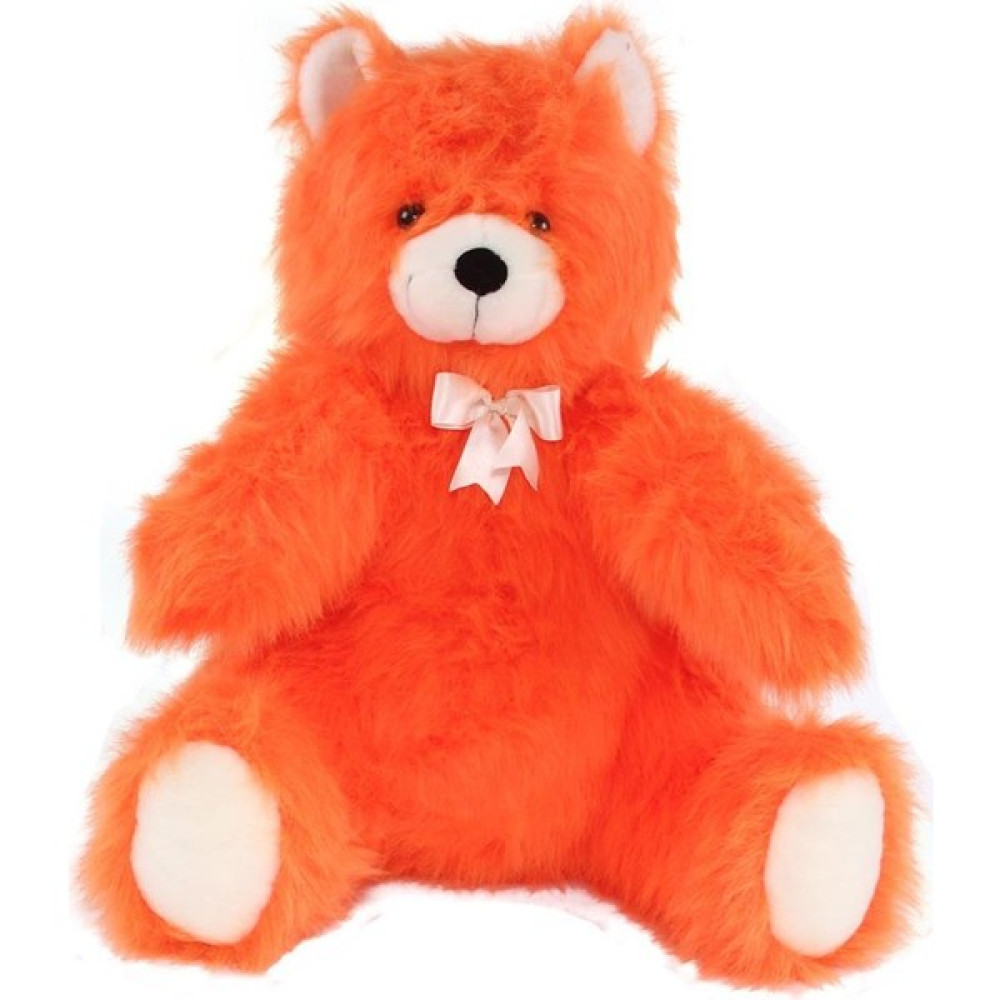 Bambi Tüylü Ayı Büyük Boy Turuncu Peluş 62 cm - 07-Pembe Oto Boyaları Fiyatı
