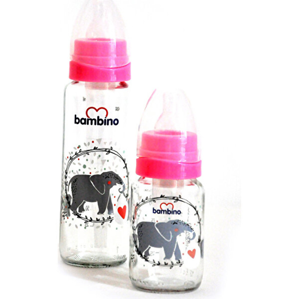 Bambino 2'li Biberon Seti Pembe 225 ml + 125 ml Biberon Fiyatı