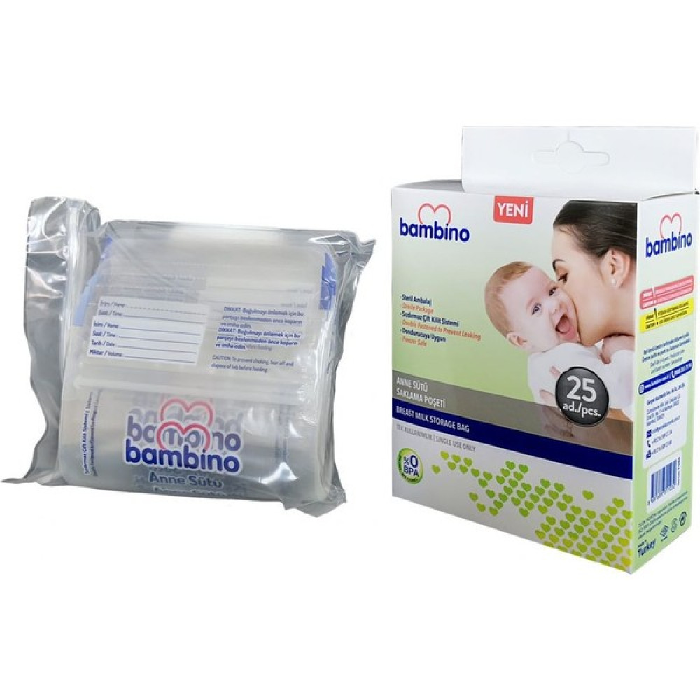 Bambino Anne Sütü Saklama Poşeti Hamilelik ve Emzirme Fiyatı